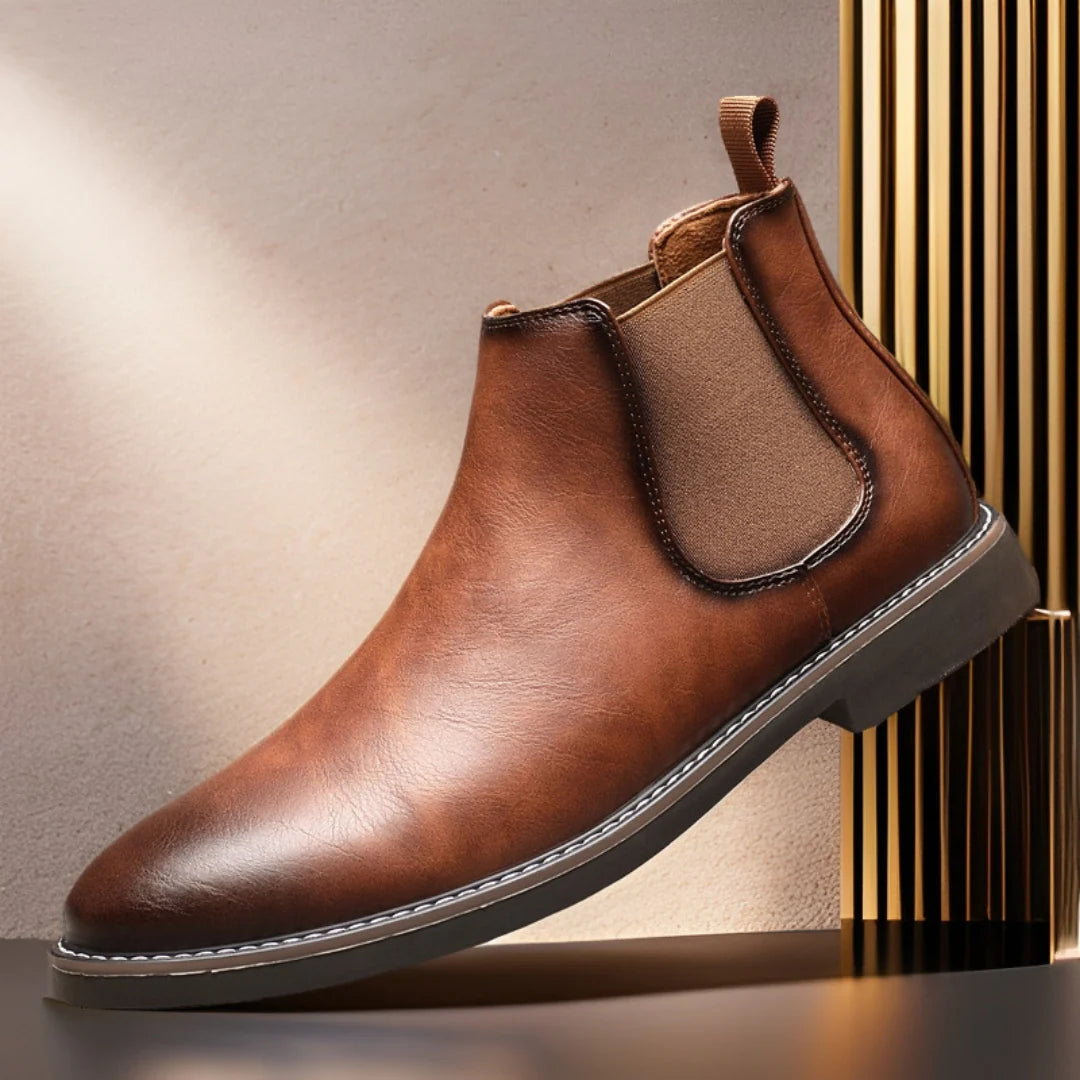 Fancho | Bottes Chelsea en Cuir Vintage pour Homme