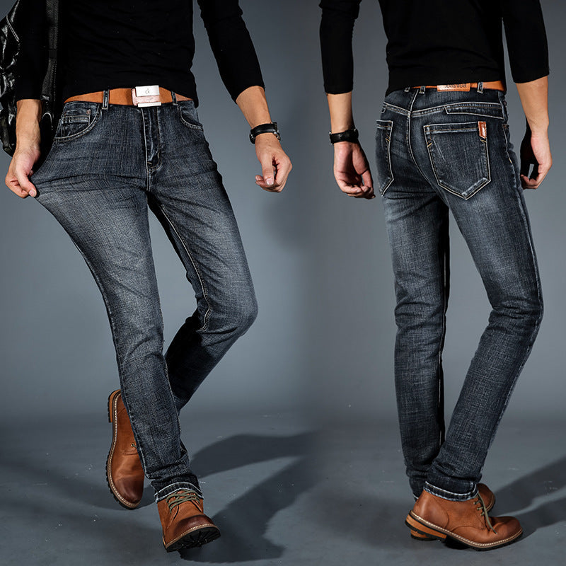 Émilio | Pantalon en Denim Stretch Slim Fit pour Homme