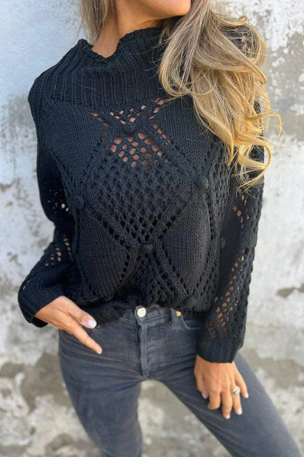 Corisande | Pull Maille Ajourée Style Moderne et Confort Absolu