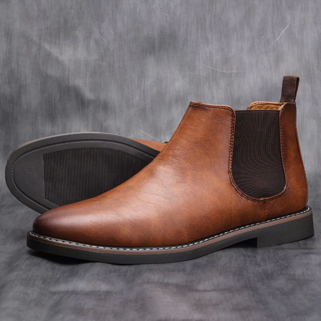 Ilan | Chelsea Boots Élégantes et Robuste - Style Business Casual Homme