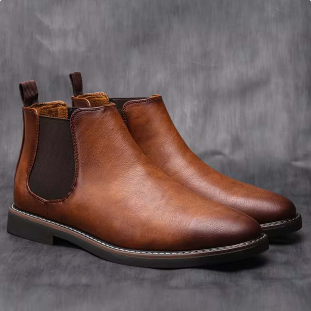 Ilan | Chelsea Boots Élégantes et Robuste - Style Business Casual Homme