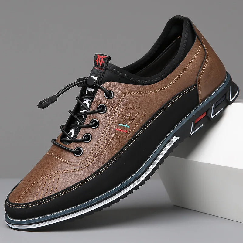 Oxford | Chaussures en cuir PU respirantes et confortables pour hommes