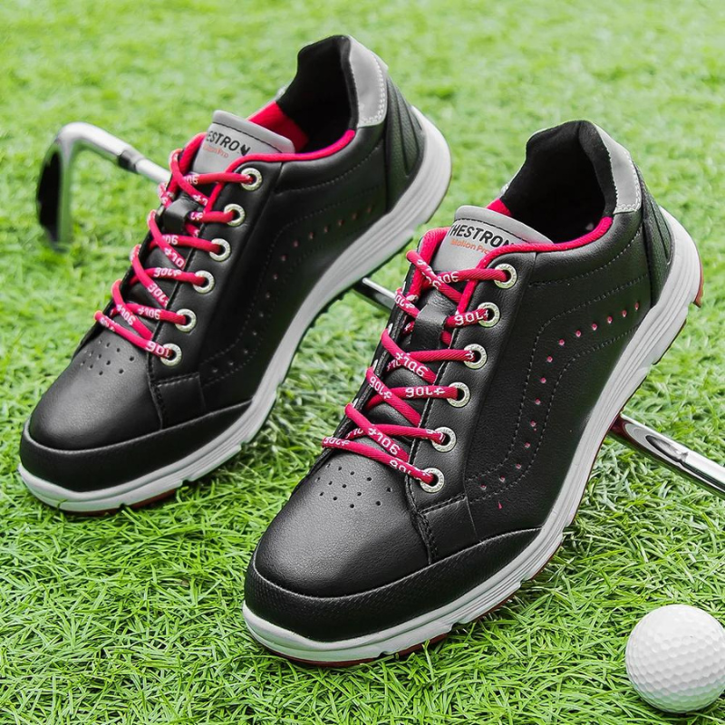 Nickolas | Chaussures de Golf Imperméables Homme de Haute Qualité à Lacets