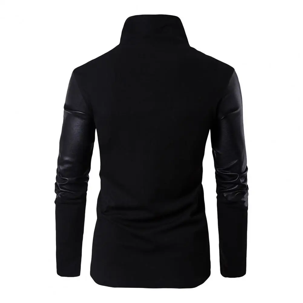 Léopold | Pull Col Roulé Asymétrique avec Fermeture Éclair pour Hommes