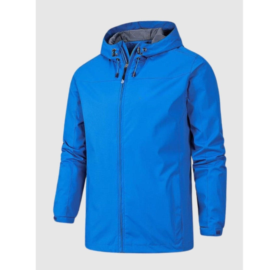 Gilderman | Veste Imperméable Zippée Homme Couleur Unie