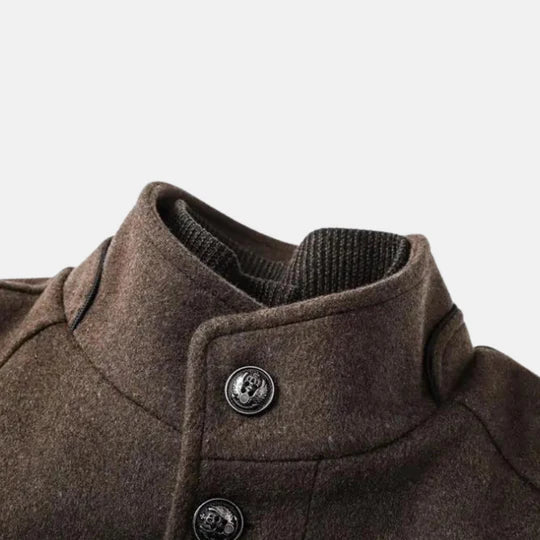 Trenchy | Trenchcoat en laine élégant pour les journées froides