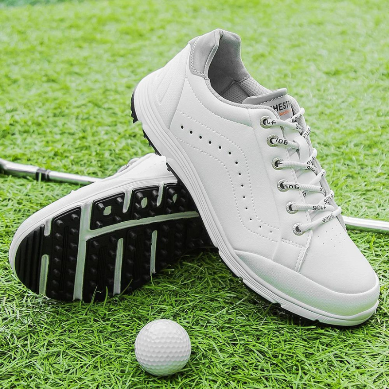 Nickolas | Chaussures de Golf Imperméables Homme de Haute Qualité à Lacets