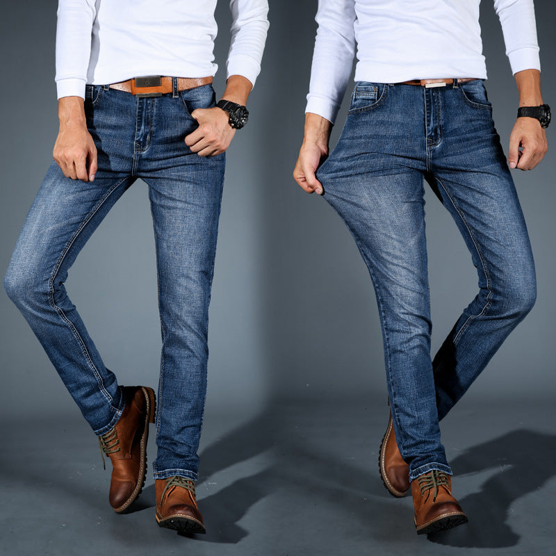 Émilio | Pantalon en Denim Stretch Slim Fit pour Homme