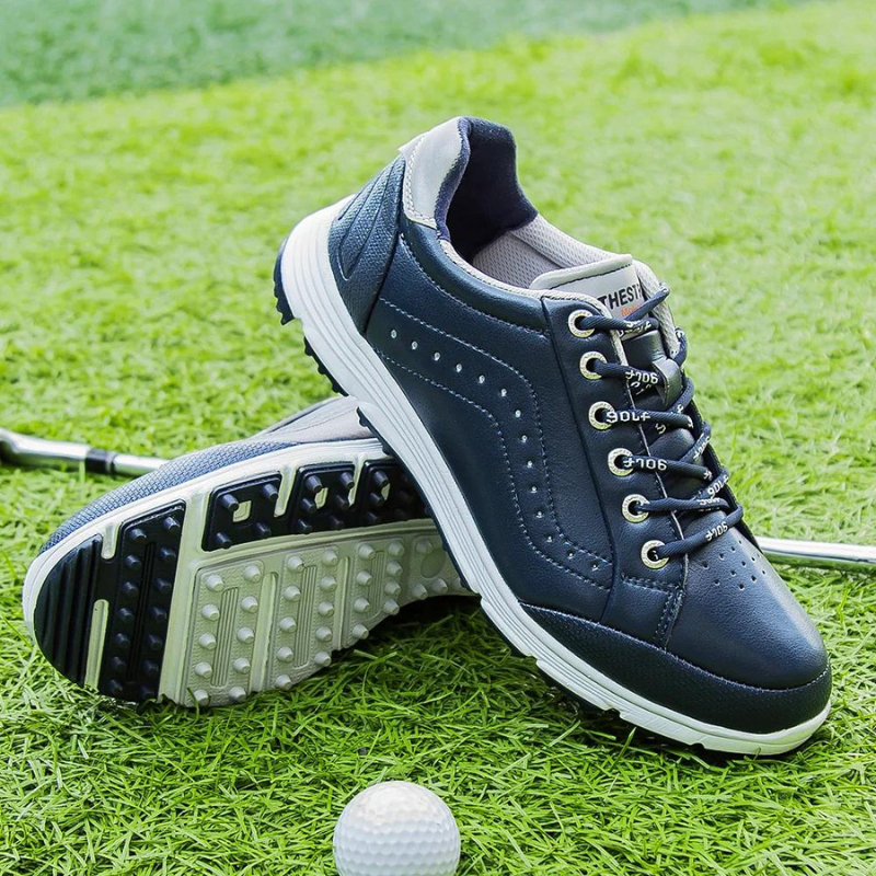 Nickolas | Chaussures de Golf Imperméables Homme de Haute Qualité à Lacets