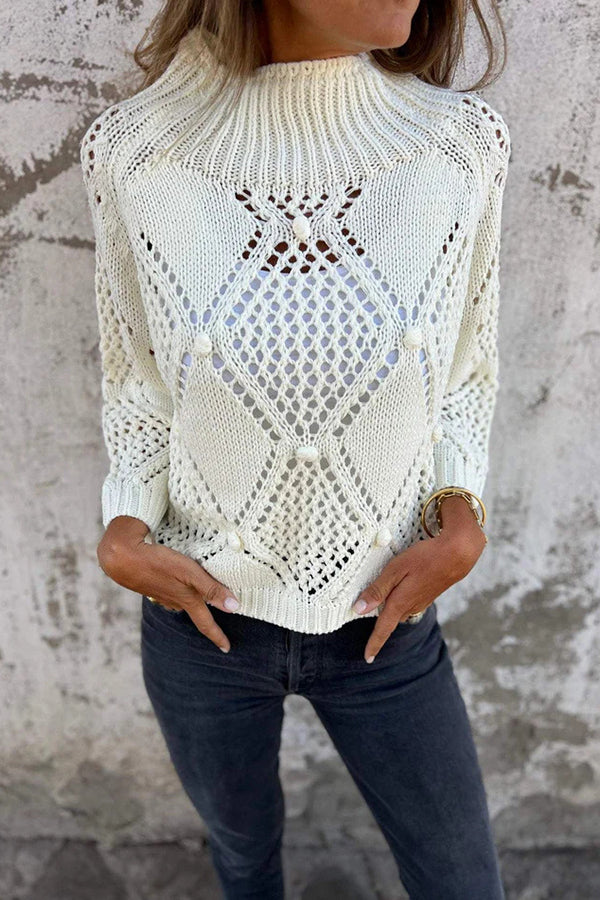 Corisande | Pull Maille Ajourée Style Moderne et Confort Absolu