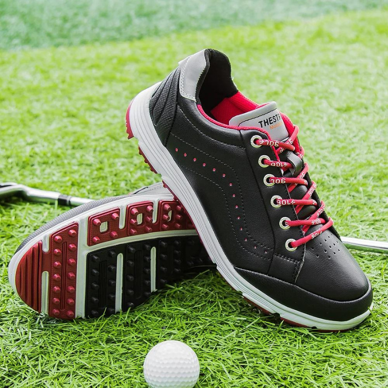 Nickolas | Chaussures de Golf Imperméables Homme de Haute Qualité à Lacets