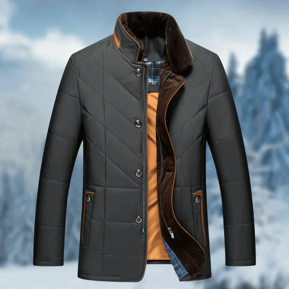 Edwald | Veste d'Hiver Homme – Élégance et Chaleur pour les Jours Froids