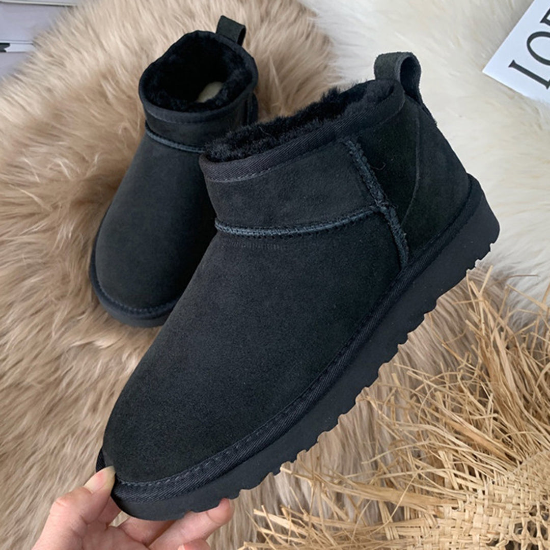 Niélis | Bottes d'Hiver à Plateforme avec Doublure en Fleece pour Femme