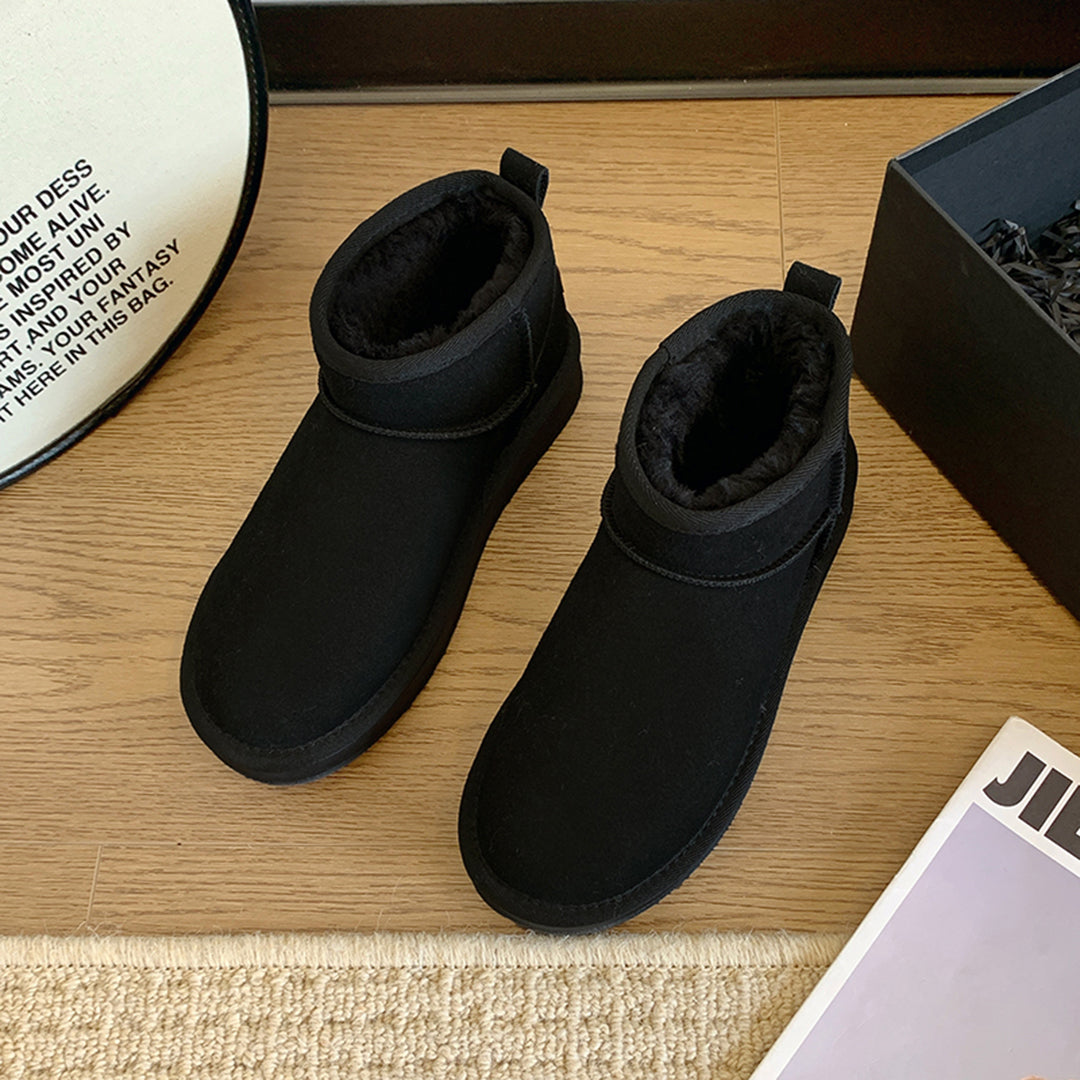 Niélis | Bottes d'Hiver à Plateforme avec Doublure en Fleece pour Femme