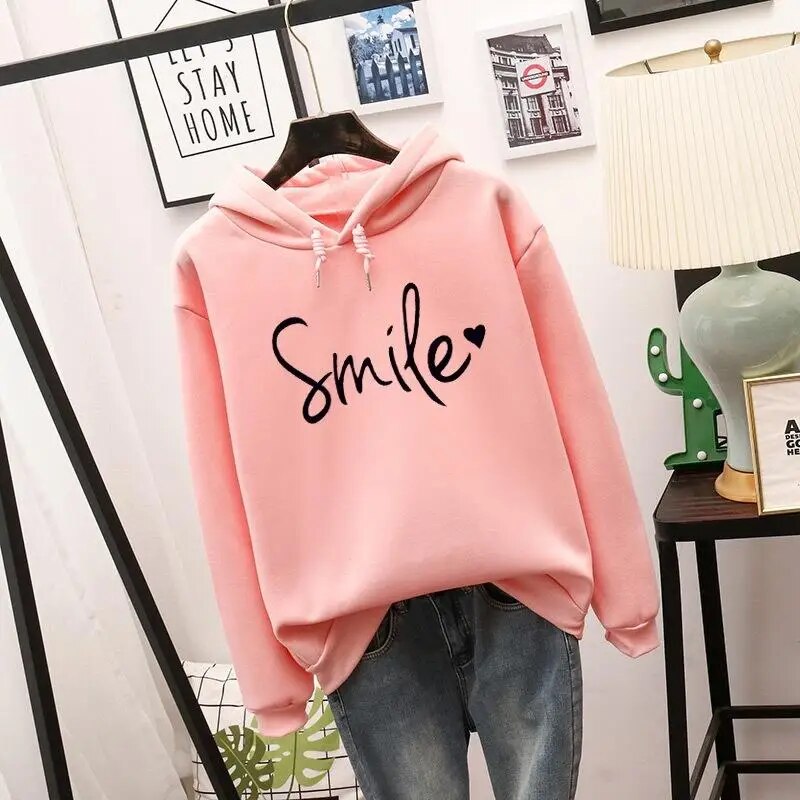 Smile | Sweat à Capuche - Un Symbole de Bonheur et d'Amour