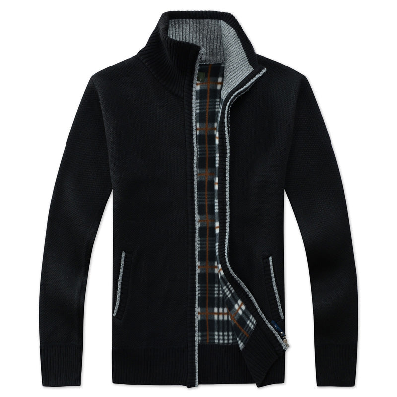 Kurtman | Cardigan en Grosse Maille avec Boutons pour Homme