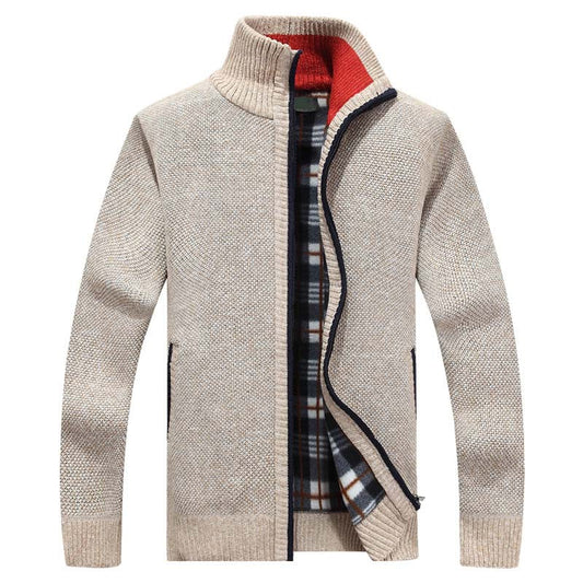 Kurtman | Cardigan en Grosse Maille avec Boutons pour Homme