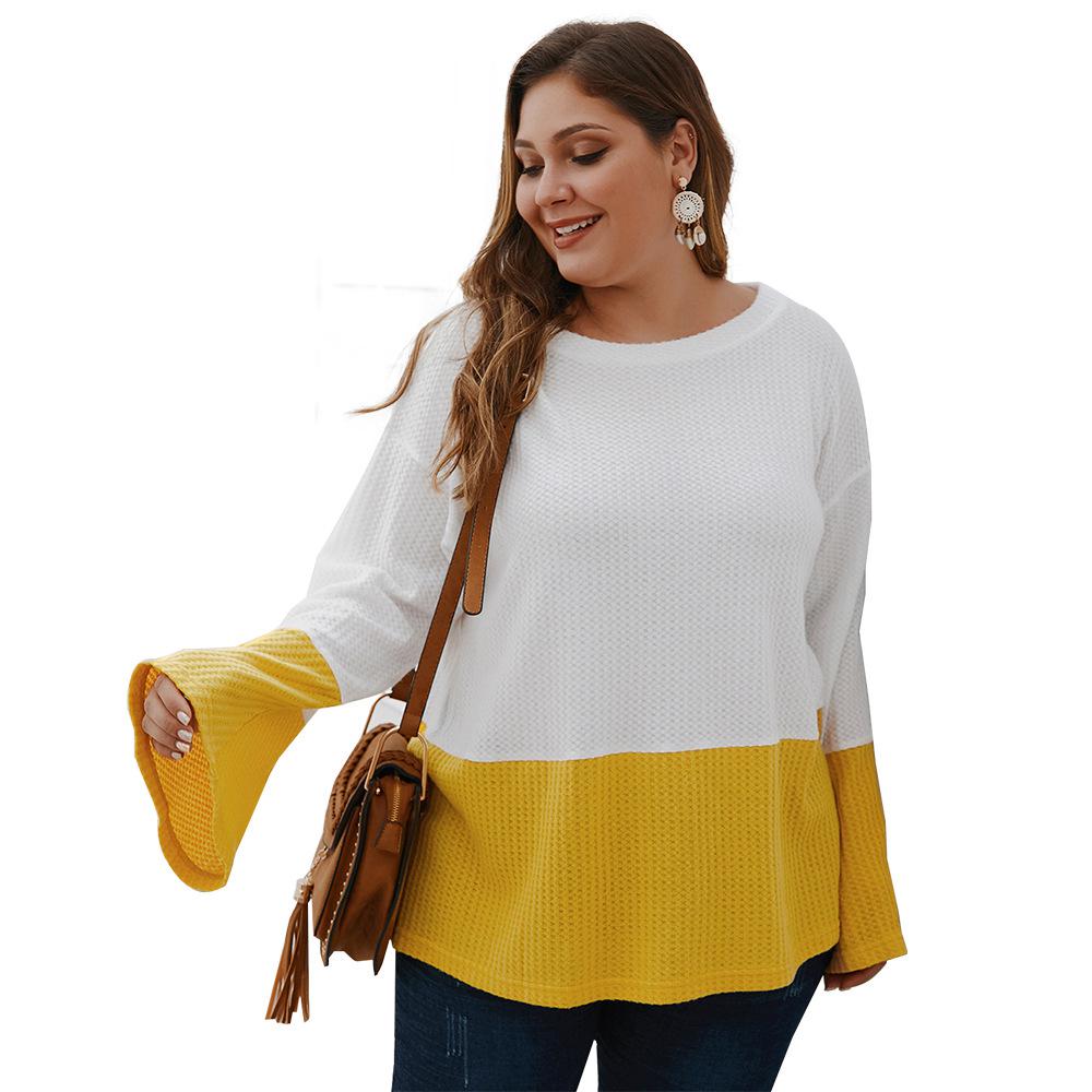 Ives | Pull Blanc en Tricot pour Femme avec Ourlet Contrastant