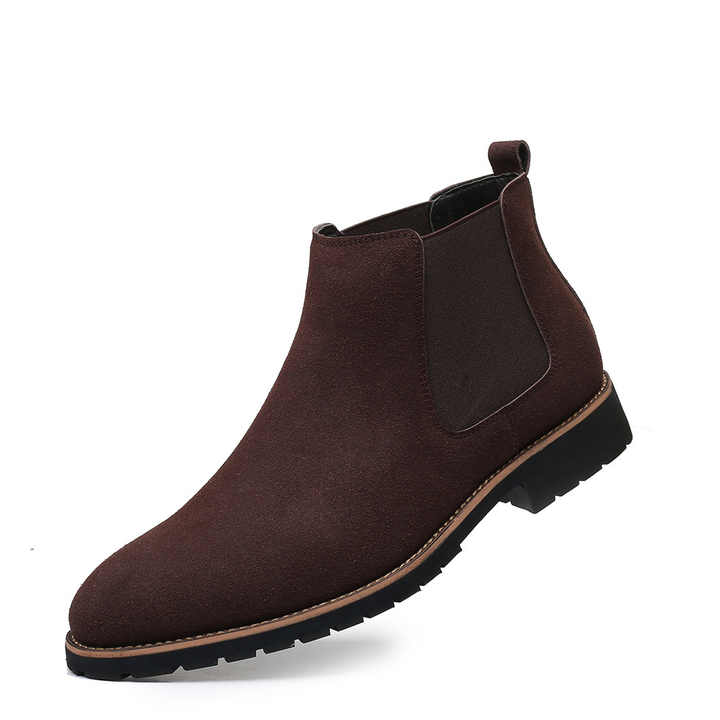 Damien | Bottines Chelsea pour Homme avec Semelle Profilée et Côtés Élastiques