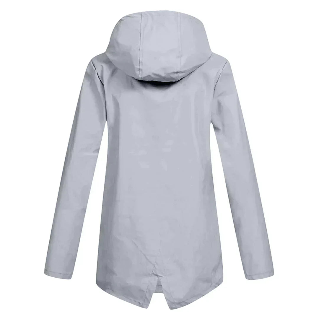 Kennia | Manteau de Pluie Long pour Femmes – Protection Élégante et Imperméable