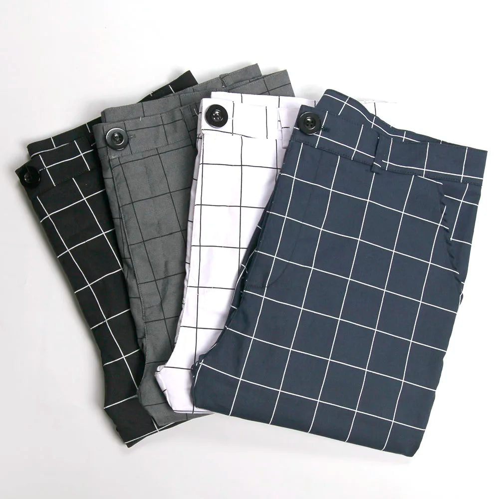 Chase | Pantalon Homme Slim Fit à Carreaux & Coupe Droite