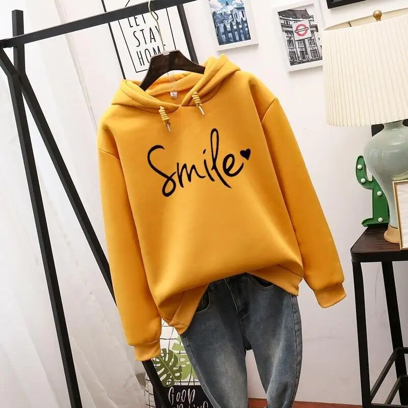 Smile | Sweat à Capuche - Un Symbole de Bonheur et d'Amour