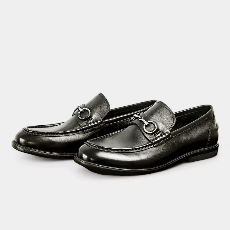 Émerson | Mocassins Homme Élégants avec Détail Métallique – Style Business & Casual