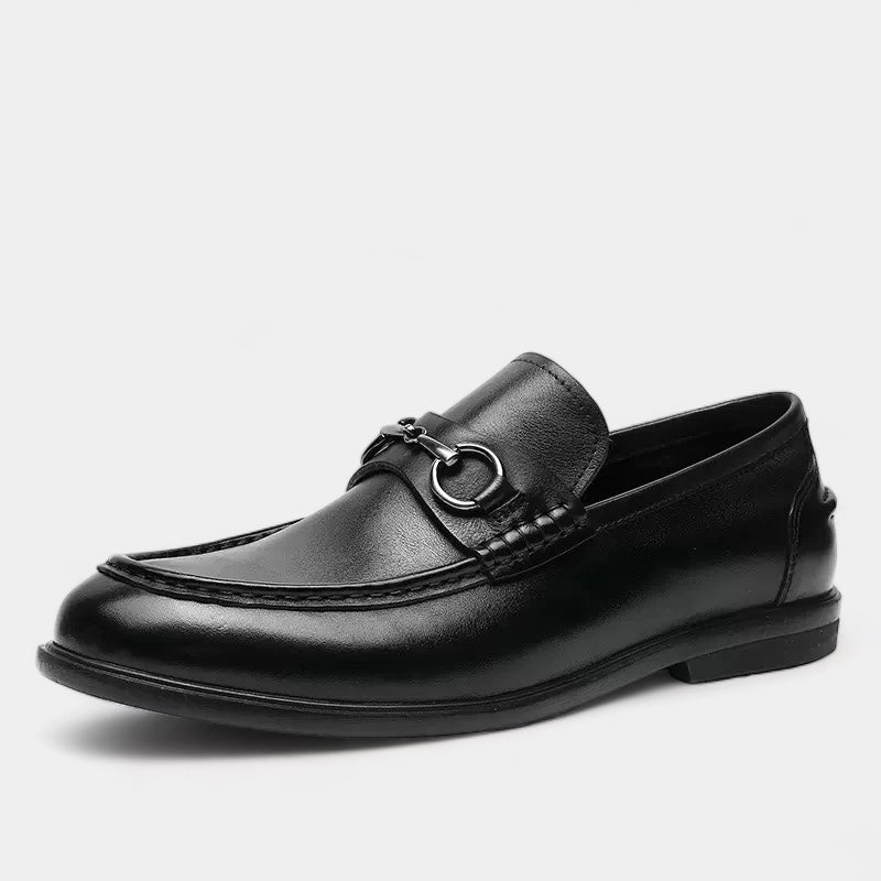 Émerson | Mocassins Homme Élégants avec Détail Métallique – Style Business & Casual