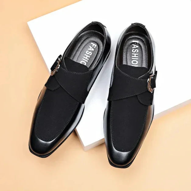 Quentin | Chaussures Business Casual Homme avec Boucle et Style Élégant