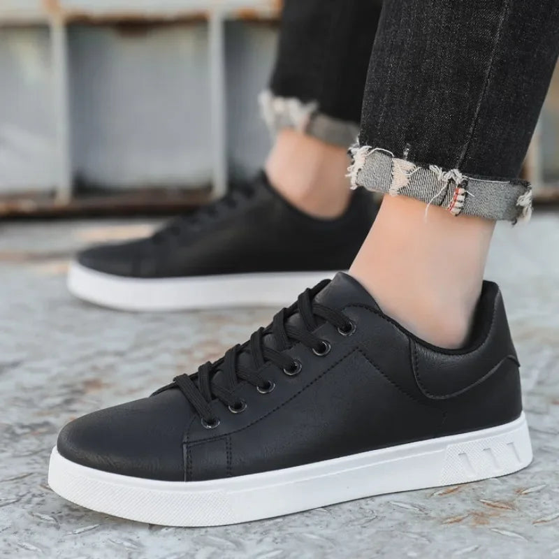 Guillaume | Sneakers Casual Premium pour Homme à Lacets, Robustes et Confortables