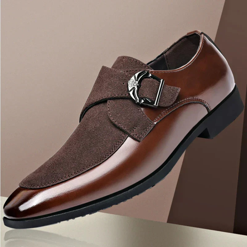 Quentin | Chaussures Business Casual Homme avec Boucle et Style Élégant