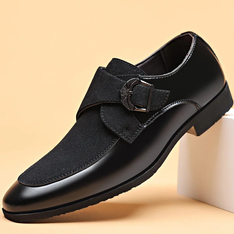 Quentin | Chaussures Business Casual Homme avec Boucle et Style Élégant