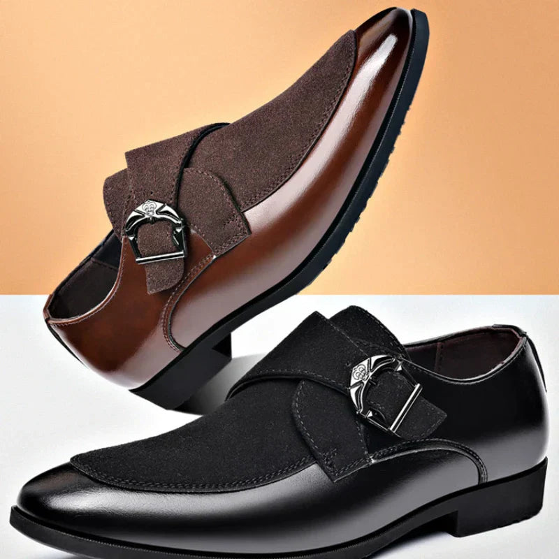 Quentin | Chaussures Business Casual Homme avec Boucle et Style Élégant