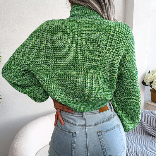 Niri | Pull Col Roulé Femme Décontracté et Doux