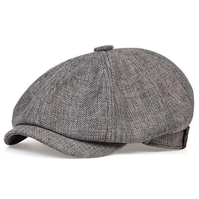 Davide | Casquette Newsboy Vintage pour Homme en 100% Coton & Style Rétro