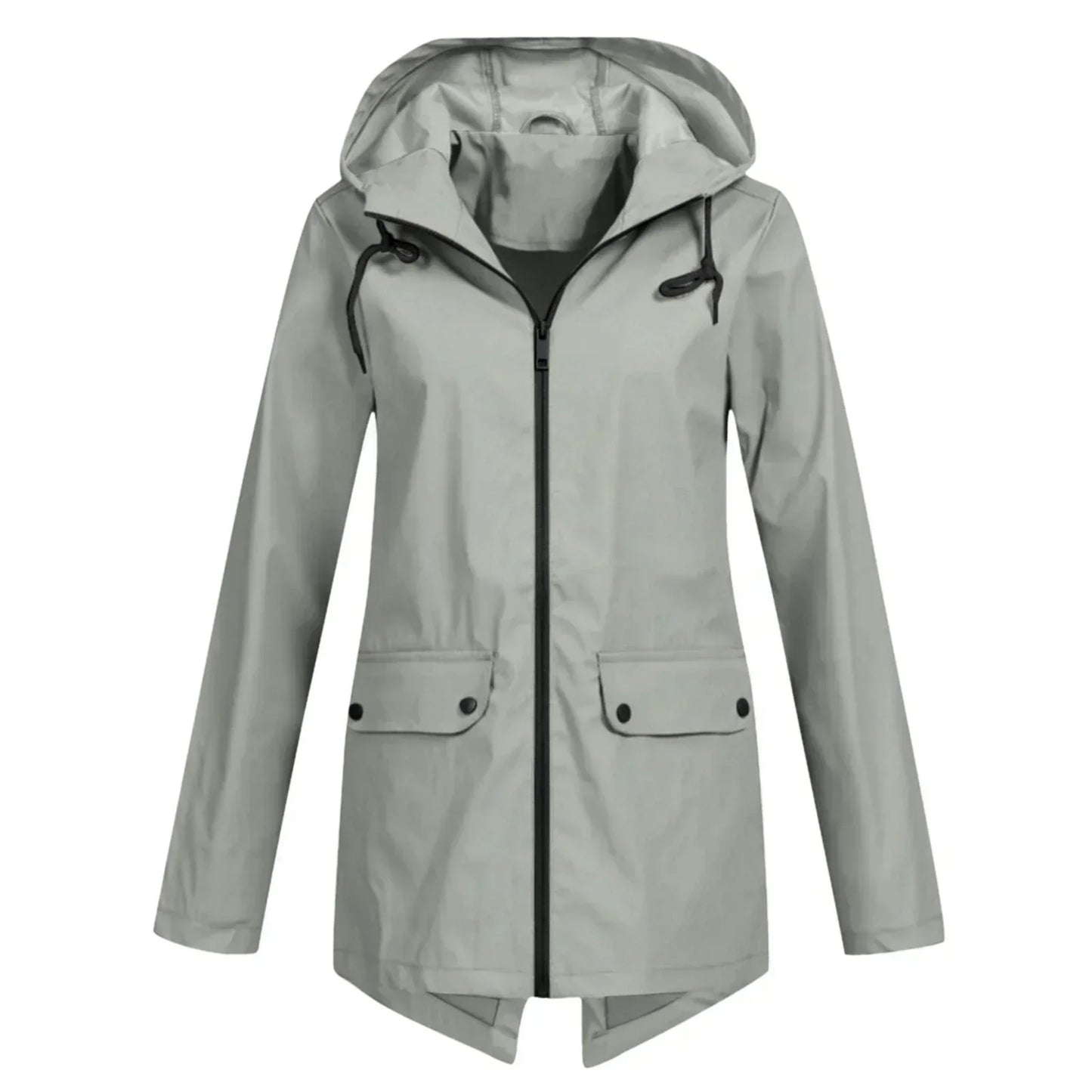 Jolana | Manteau de pluie léger et imperméable avec fermeture éclair