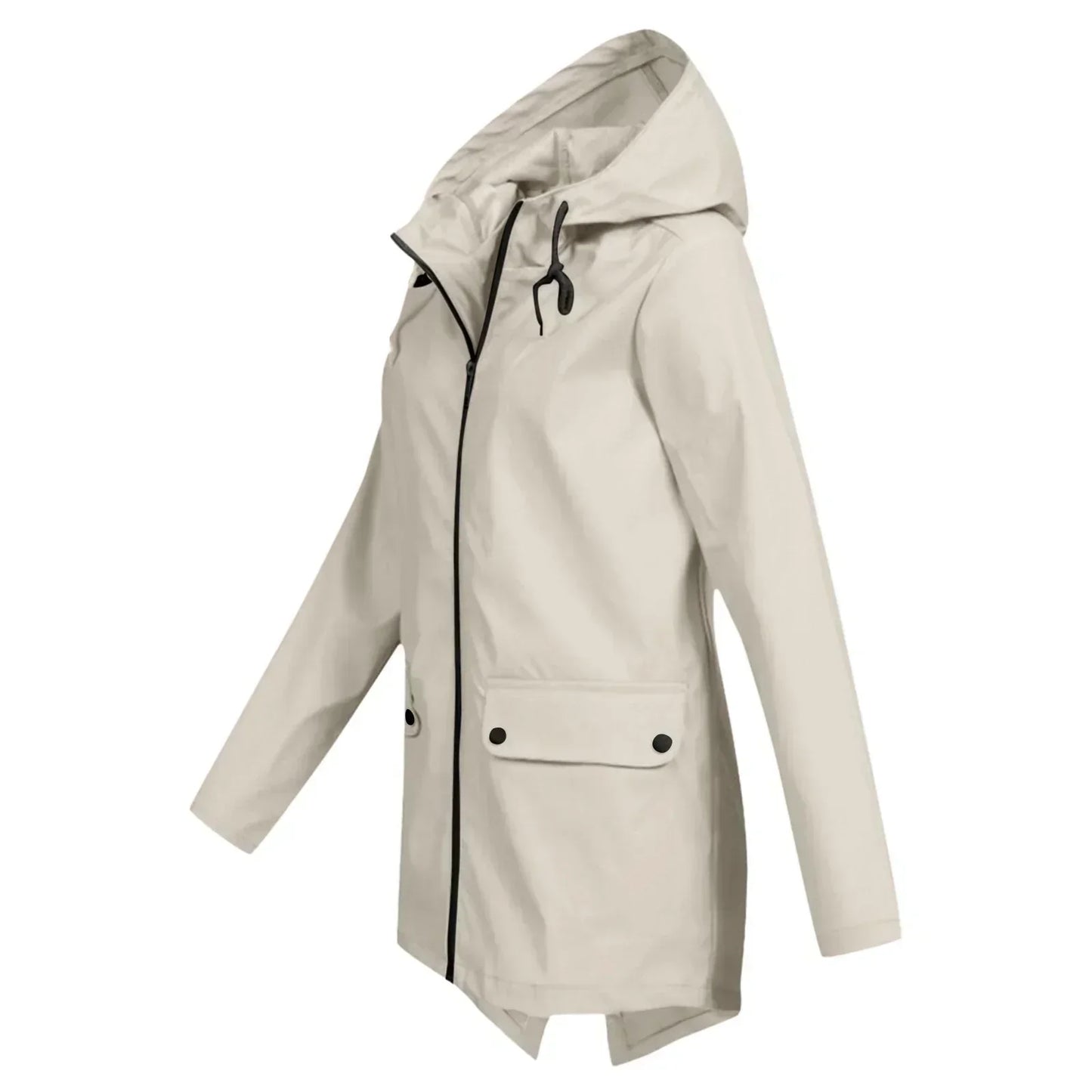 Jolana | Manteau de pluie léger et imperméable avec fermeture éclair