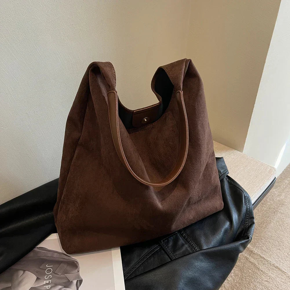 Aurorea | Sac Cabas en Suède Premium pour Femmes - Élégance et Praticité