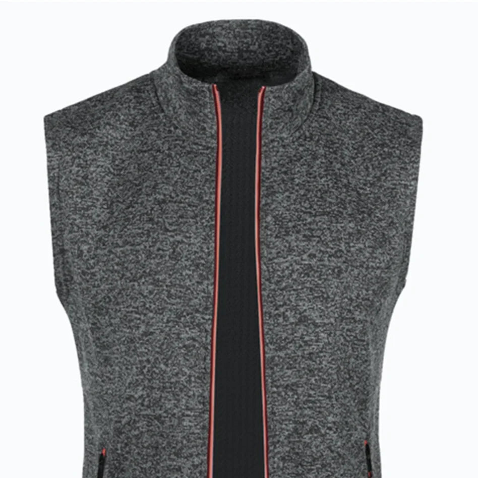 Semino | Gilet en polaire zippé à col montant avec poches – Confort et style sportif