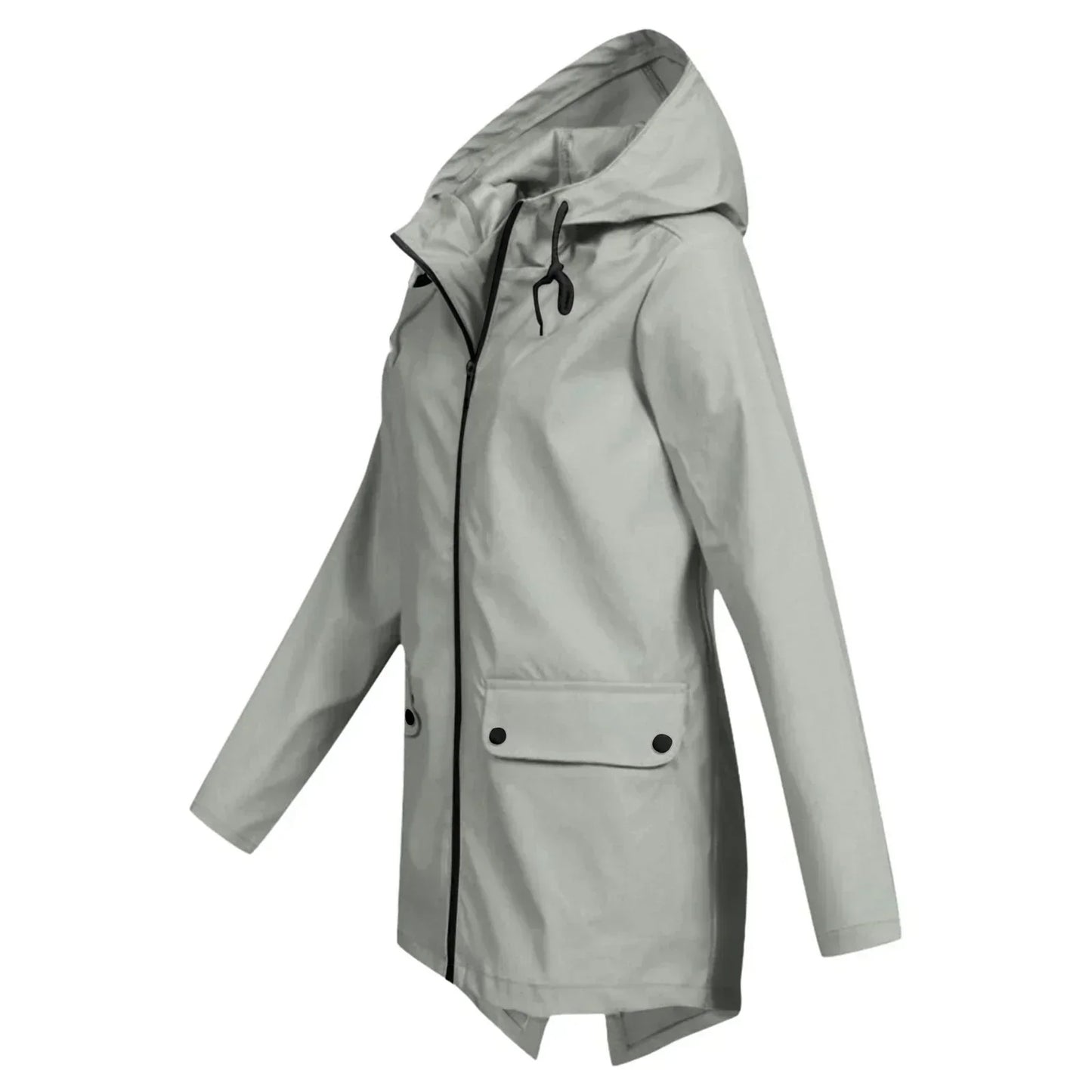 Jolana | Manteau de pluie léger et imperméable avec fermeture éclair