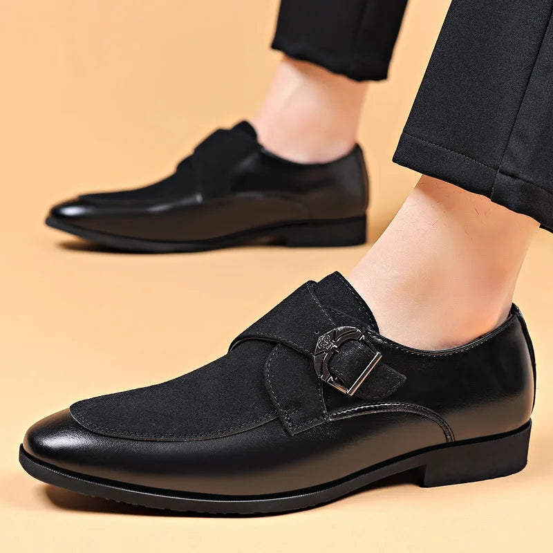 Quentin | Chaussures Business Casual Homme avec Boucle et Style Élégant