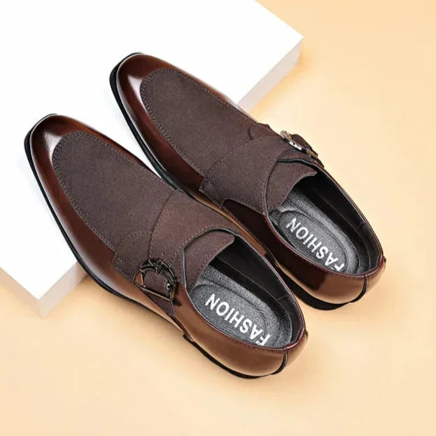 Quentin | Chaussures Business Casual Homme avec Boucle et Style Élégant