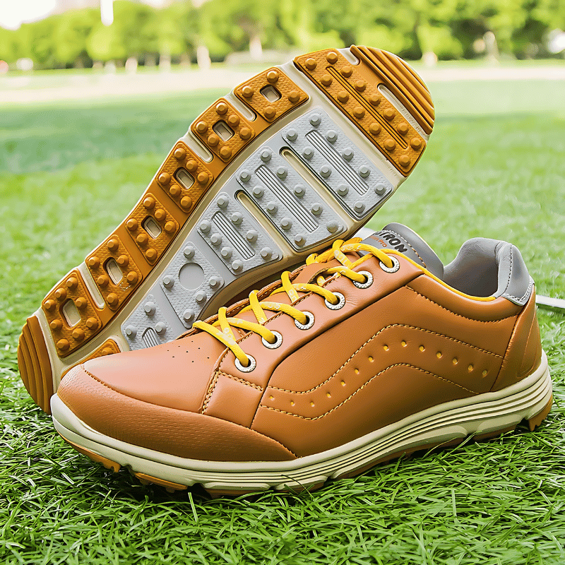 Nickolas | Chaussures de Golf Imperméables Homme de Haute Qualité à Lacets