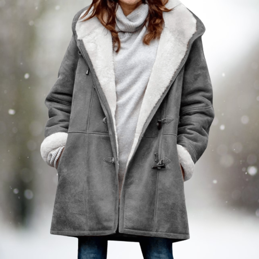 Beryl | Manteau d'Hiver Chaud Doublé Polaire pour Femme