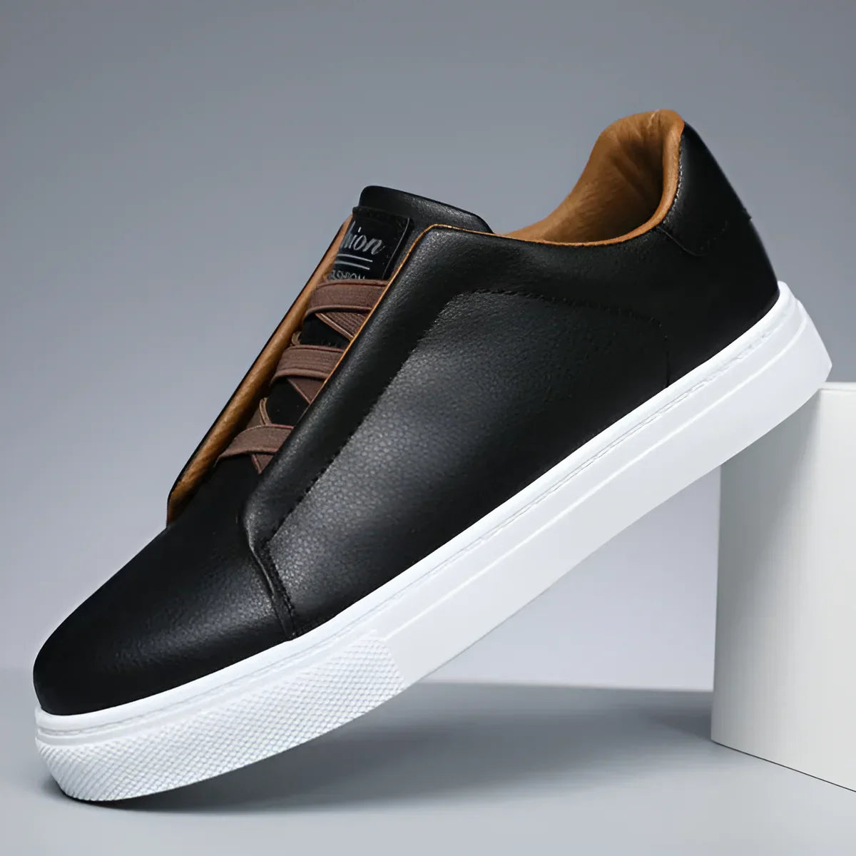 Bertrand | Sneakers Basses Stylées à Lacets de Haute Qualité pour Homme