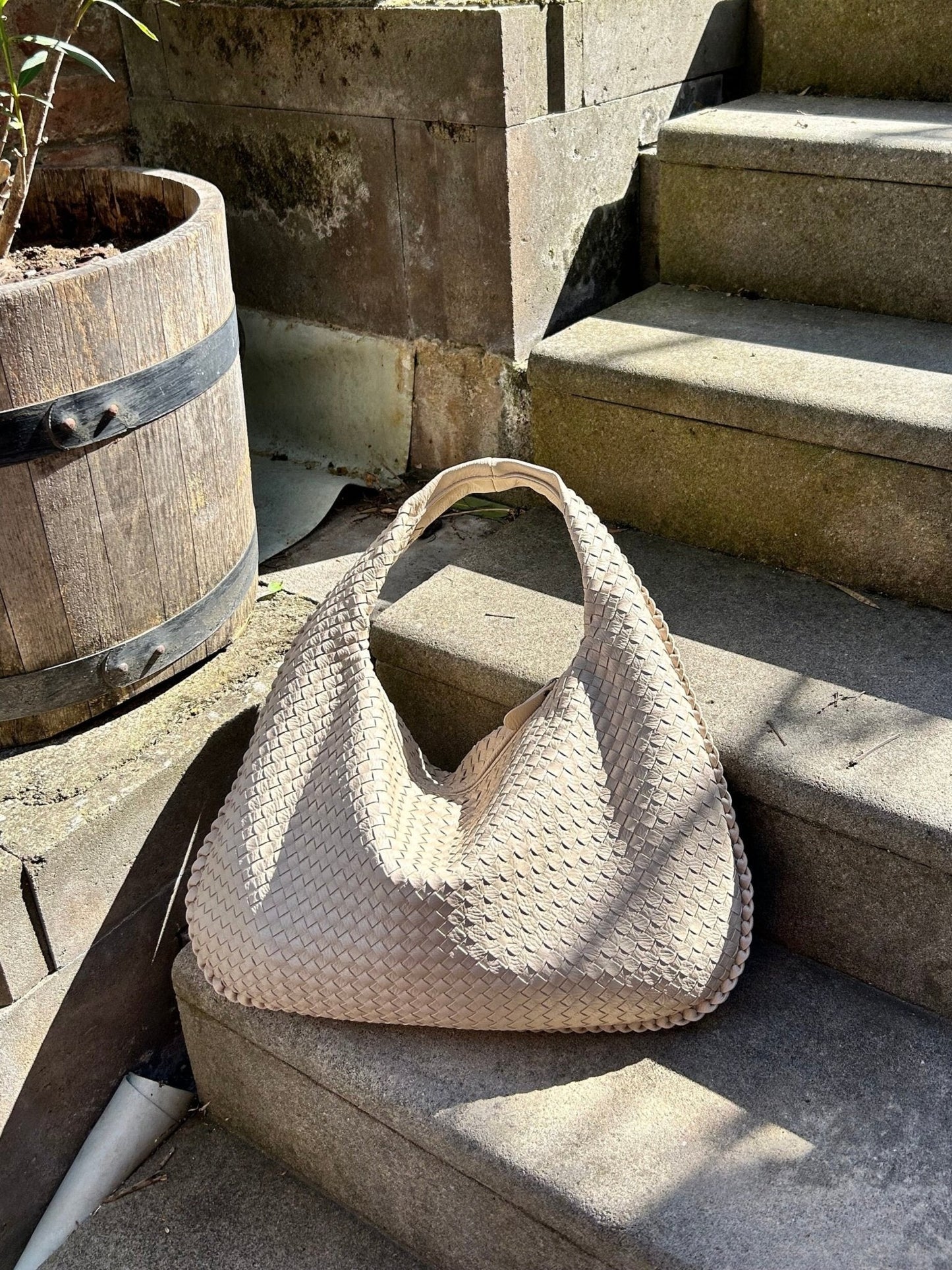 Quinette | Grand Sac Fourre-Tout Tissé de Haute Qualité pour Femme