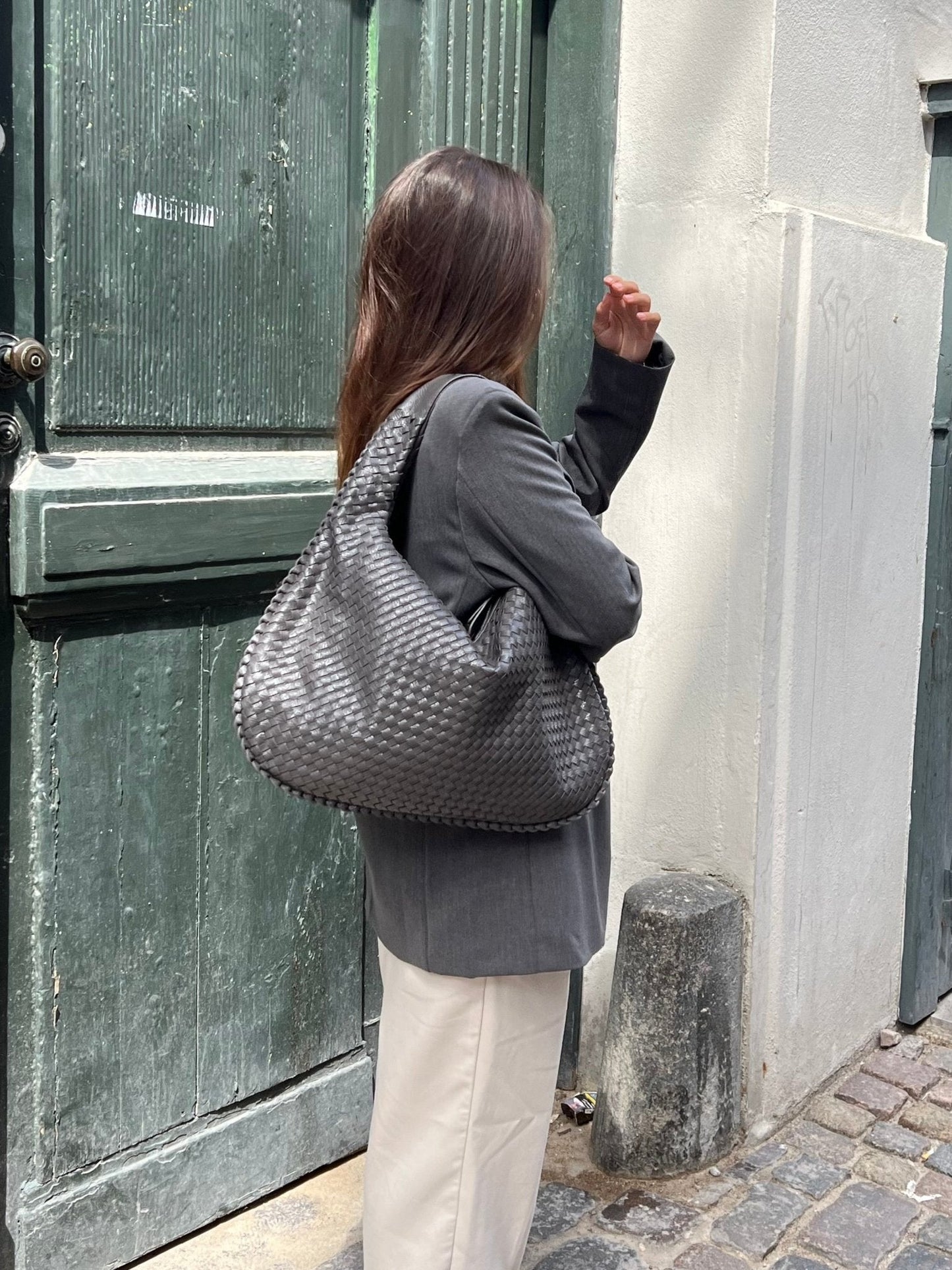 Quinette | Grand Sac Fourre-Tout Tissé de Haute Qualité pour Femme