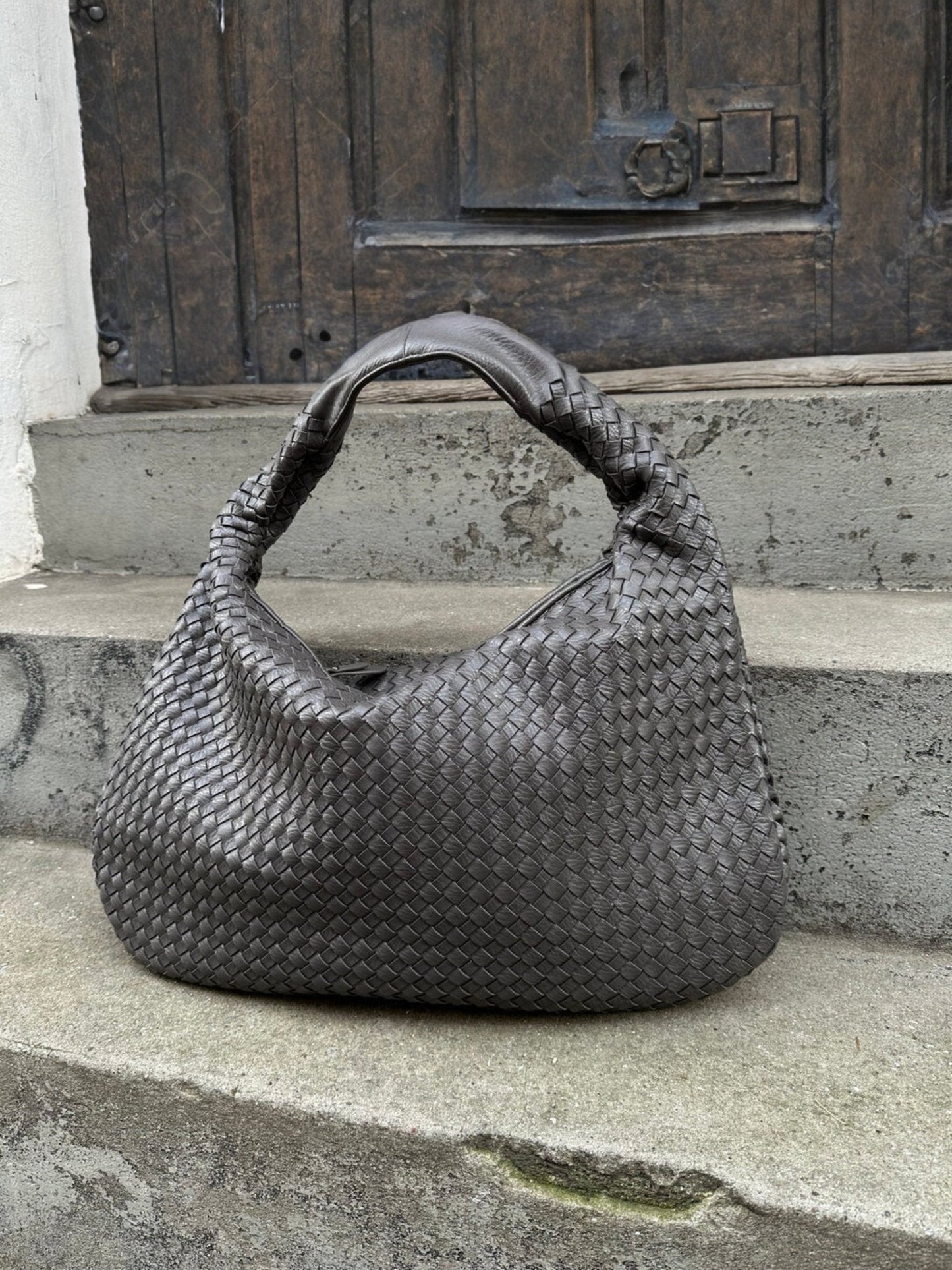 Quinette | Grand Sac Fourre-Tout Tissé de Haute Qualité pour Femme