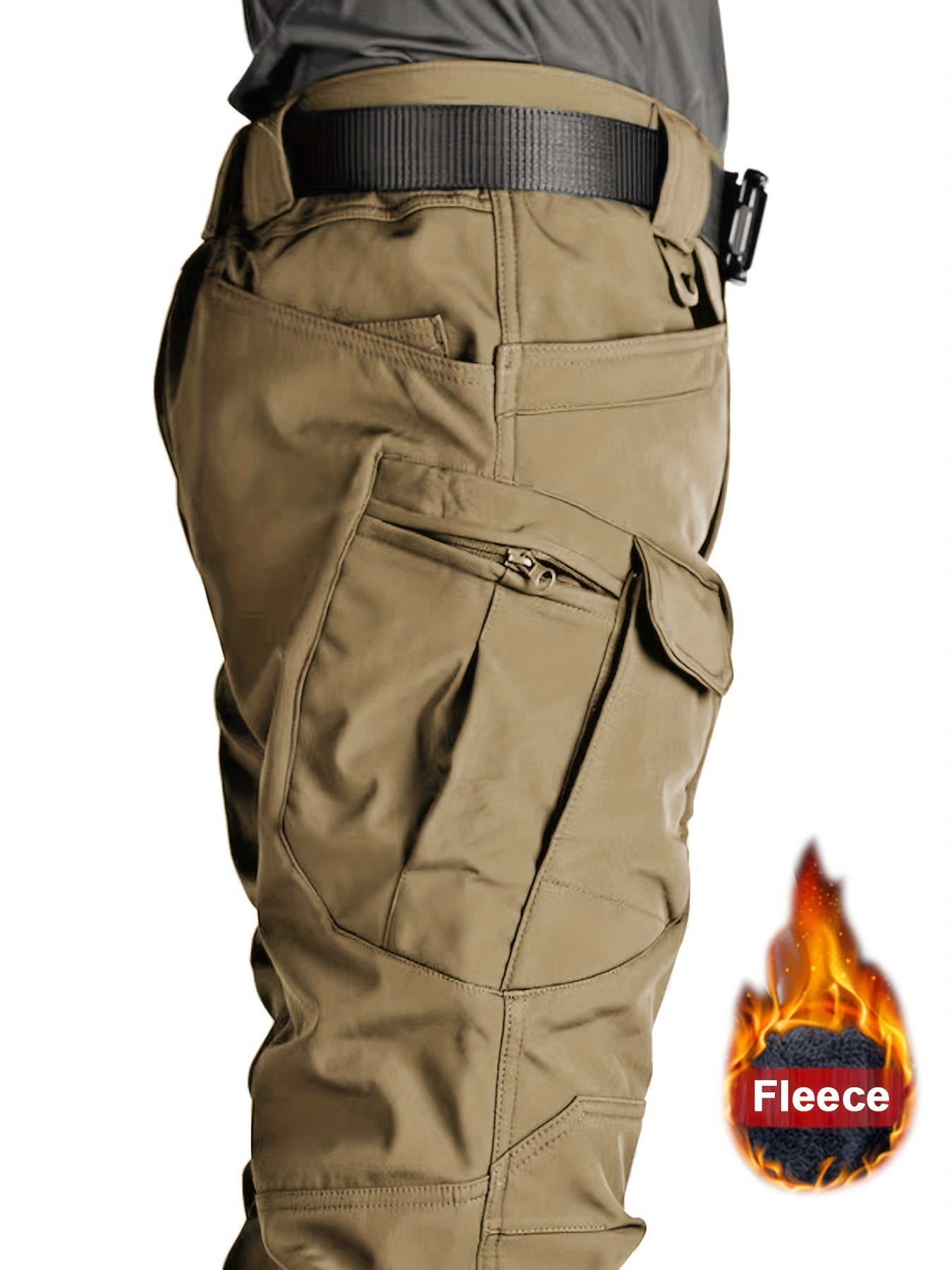 Julien | Pantalons Cargo en Polaire pour Hommes – Confort et Style