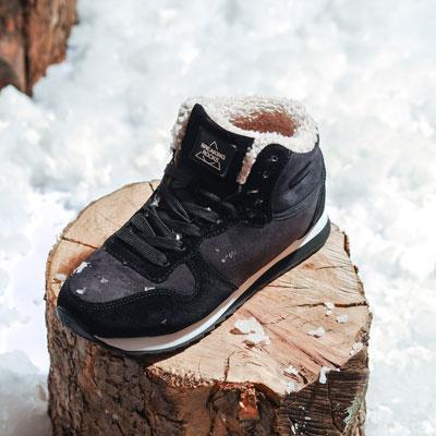 Rocady | Chaussures d'Hiver Robustes et Chaudes en Véritable Cachemire